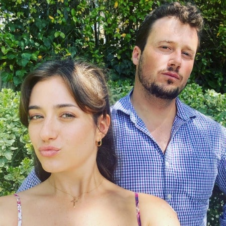 On the right side of the photo is Mike and on the left side of the image is Holly Curran.